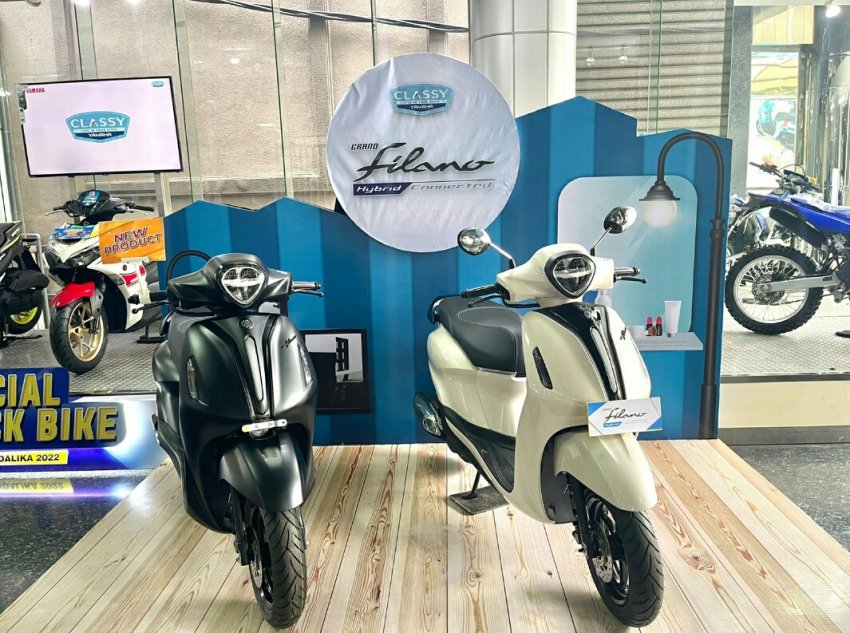 Yamaha Grand Filano Hybrid Connected Kini Ada Di Basrah