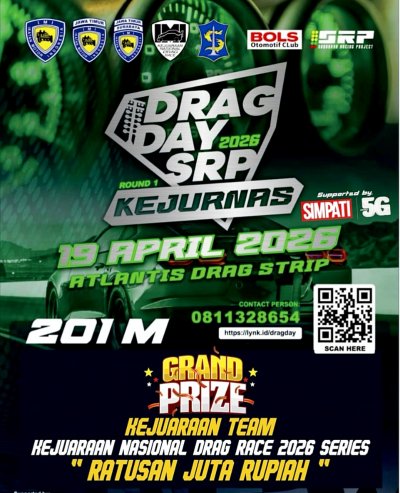 Telkomsel Perkuat Ekosistem Motorsport Nasional, Kejurnas Drag Race 2026 Resmi Dibuka di Surabaya dengan Dukungan SIMPATI Hyper 5G