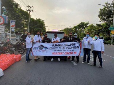 Member AVOCI Jatim. Bijak melalui aksi sosial &amp; maju bersama menghadapi pandemi Covid-19