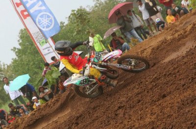 Alvianzar Larkaa Friadi - Sampono MX Team, Bandung : KONSISTEN PUPUK GELAR JUARA MX85 !