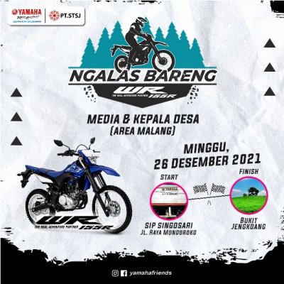 Yamaha STSJ : AJAK PEMILIK WR 155 NGETRAIL BARENG