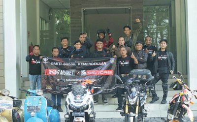 Wong Mumet Sisi Torsi Bakti Sosial Kemerdekaan : KONSISTEN JADI PELOPOR AKSI SOSIAL &amp; AKSI SAFETY RIDING TOURING