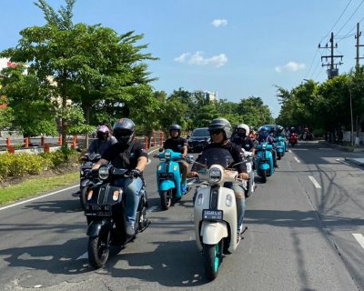 YAMAHA STSJ AJAK KONSUMEN FAZZIO KELILING SUROBOYO