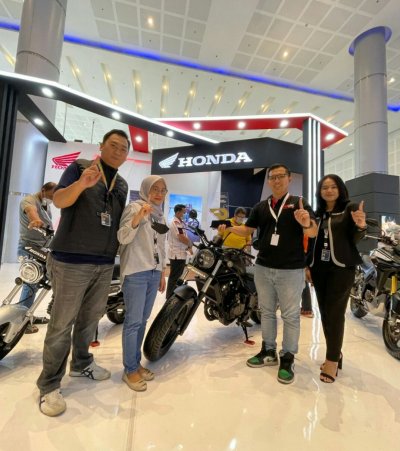 Skutik Besar Honda ADV160 &amp; Honda Rebel Jadi Favorite GIIAS Surabaya 2022