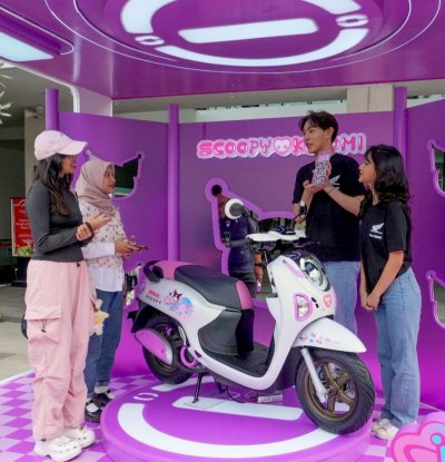 Edisi Terbatas, Honda Scoopy Kuromi Hadir di Jawa Timur dan NTT – Ekspresif, Lucu dan Penuh Gaya !