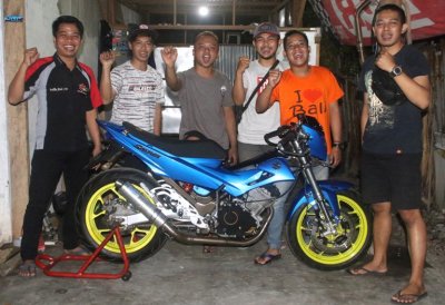 Dimas &amp; Squad Demit Racing Project, Porong. Menebar wabah baru, tampilan modis &amp; tembus 170 KM/Jam.  