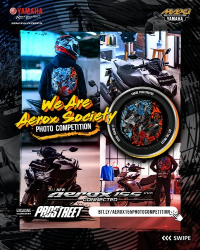 Yamaha STSJ : TUNJUKAN OOTD TERBAIKMU MELALUI WE ARE AEROX SOCIETY PHOTO COMPETITION