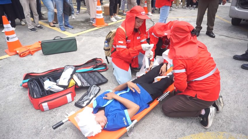 Tingkatkan Kesiagaan Karyawan, Menghadapi Situasi Darurat, MPM Honda Jatim Gelar Pelatihan Emergency