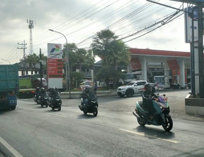 Yamaha N Max Turbo Tour Boemi Nusantara : DISAMBUT HANGAT TIGA JARINGAN DEALER YAMAHA