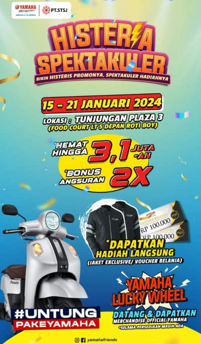 Yamaha STSJ : HADIRKAN HISTERIA SPEKTAKULER BAGI LOYALIS YAMAHA