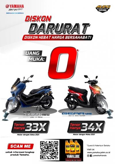 Yamaha Jatim : TAWARKAN PROMO DARURAT &amp; LEBIH BANYAK UNTUNGNYA