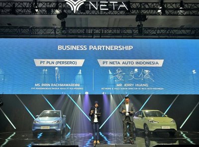 PT NETA Auto Indonesia Bekerjasama dengan PT PLN (Persero), NETA Siapkan Fasilitas Pengisian Kendaraan Listrik