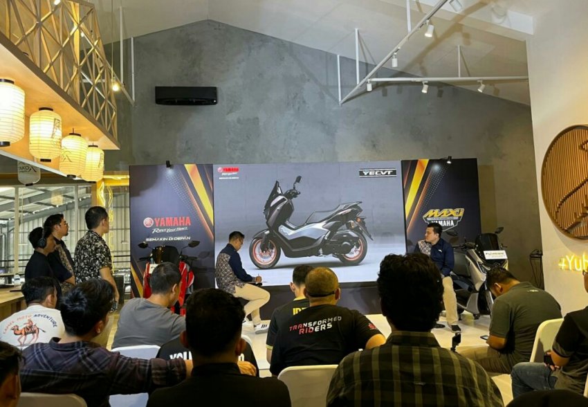 Media Workshop, Yamaha Kupas Tuntas Berbagai Update Teknologi Canggih Pada Mesin NMAX TURBO