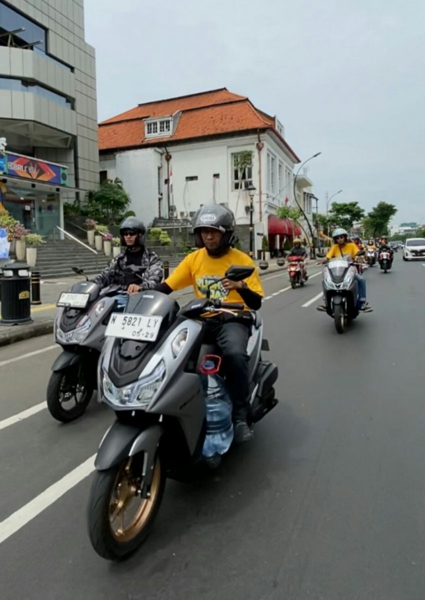 Yamaha Lexi & Riders Semangat Taklukkan Tantangan Seru di Lexi Rush Day 2024