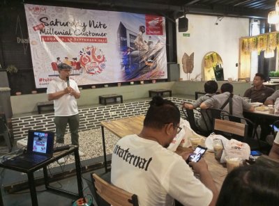 MPM Honda Jatim : MALAM MINGGUAN ASYIK, BERSAMA KONSUMEN MILLENIAL HONDA