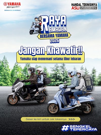 Yamaha PT. STSJ : SIAPKAN LAYANAN KOMPLIT BENGKEL SIAGA, BENGKEL JAGA & POS JAGA YAMAHA, SIAP MENGAWAL MOMENTUM MUDIK LEBARAN 2026