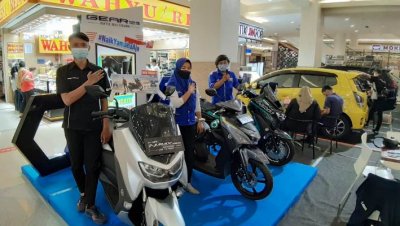 Yamaha N Max Exhibition, Surabaya. Memudahkan konsumen &amp; loyalis Yamaha mendapatkan N Max.