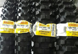 Pirelli Scorpion MX Extra X. Menjadi rujukan penghobi adventure &amp; harga kompetitif.