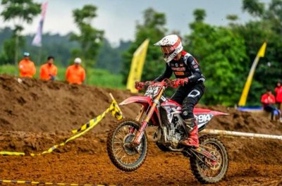 Arsenio Al Ghifari, Optimis Kuasai Kelas MX2 di Seri Perdana Kejurnas Motocross 2025, Wonosobo