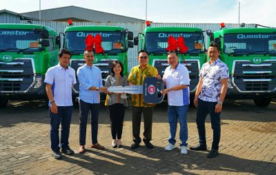 UD Trucks : SERAH TERIMA 32 UNIT QUESTER EURO 5, MENJADI SINYALEMEN POSITIF DI TUTUP TAHUN 2022