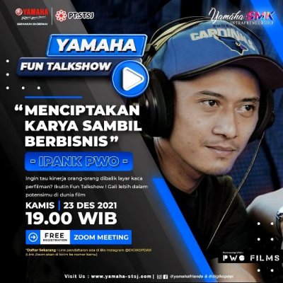 FUN TALK SHOW YAMAHA JATIM, BAGIKAN TIPS BERKARYA BERSAMA SANG AHLI