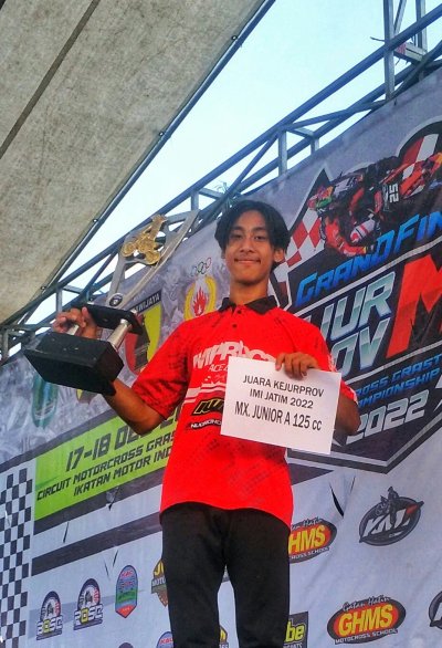 M. RIZQY NMT #01 SABET GELAR JAWARA KEJURPROV MX 125 &quot;2022