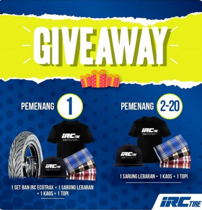 IRC Giveaway Ramadhan 2020 : CUKUP CERITAKAN ALASAN MEMAKAI IRC &amp; DAPATKAN HADIAH MENARIK