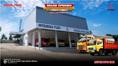 Mitsubishi - Fuso PT. Gemilang Berlian Indah, Singkawang : RELOKASI DILER, UPAYA DONGKRAK OPERATIONAL EXCELLENCE