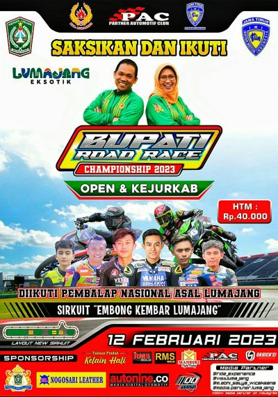 Preview - Bupati Road Race Championship 2023, Lumajang : MOMEN BEBAS KONTRAK, FIX DIBANJIRI RIDER-RIDER TOP NASIONAL