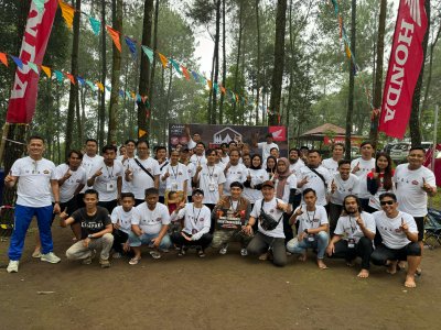 Honda Bikers Motour Camp 2025 : INSPIRATIF &amp; INOVATIF, AJANG SILATURAHMI BIKERS HONDA JAWA TIMUR