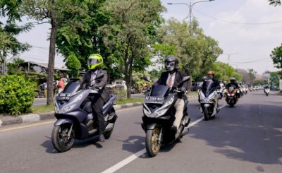 PCX Luxurious Ride &#039;2020. Representasi style bikers metroseksual penggemar matic premium.