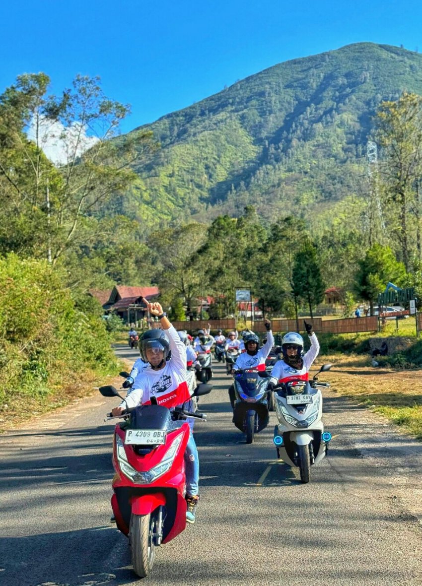 2500 konsumen PCX 160 bakal Riding Bareng Jelajah keindahan Trawas