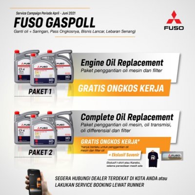 Fuso Gas Poll Campaign. Program service dengan berbagai keuntungan di bulan Ramadhan. 
