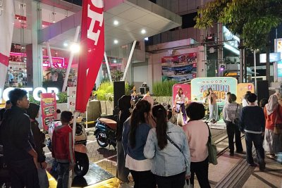 Scoopy Fashion Music Corner Meriahkan Akhir Tahun di Kawasan Wisata Kayutangan Malang