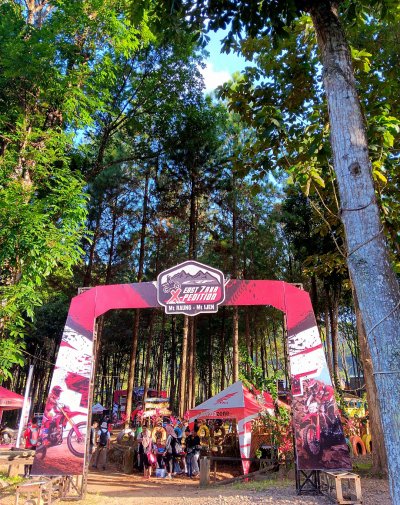 CRF Day 2023 : 200 RIDERS PENGGEMAR SPORT TRAIL, SIAP TRABAS BEDAH TREK KAWASAN RAUNG