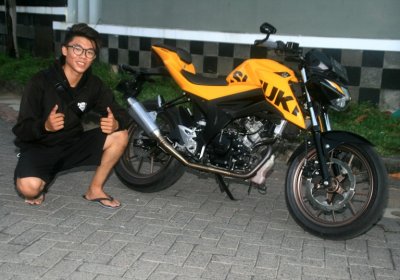 Suzuki GSX-S - MBro Garage, Surabaya : GAYA PACUAN DAILY USE, PUTRA LEGENDA MOTOCROSS TANAH AIR