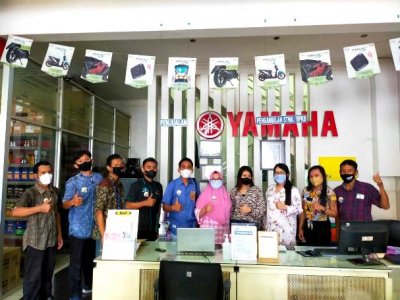 Dealer Yamaha Jatim Patuhi Dua Dosis Vaksinasi