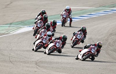 Bikin Bangga, Pebalap Astra Honda Kembali Bikin Merah Putih Berkibar di Thailand Talent Cup