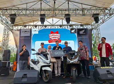 Pengundian &ldquo;Untukmu Konsumen Honda&rdquo; Banyuwangi Meriah, Ini Pemenang Honda PCX160