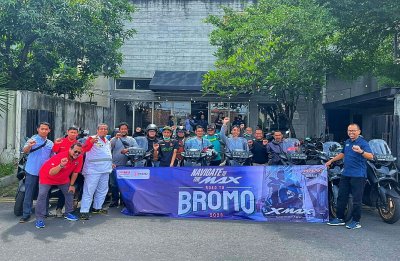 YAMAHA STSJ AJAK AWAK MEDIA RASAKAN SENSASI BERKENDARA DENGAN XMAX CONNECTED