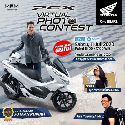 PT. Mitra Pinasthika Mulia (MPM Honda) : GELAR PCX VIRTUAL PHOTO CONTEST &amp; BERHADIAH JUTAAN RUPIAH