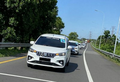 JELAJAHI RUTE MENANTANG DI SURABAYA DAN MALANG ALL NEW ERTIGA HYBRID CATATKAN KONSUMSIBAHAN BAKAR RATA-RATA 22,11 KM/LITER