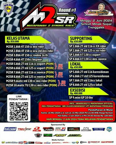 Preview - M2SR Matapanah 2 Stroke Race 2024, Trenggalek : KONSISTEN KATROL KELAS SERIBU UMAT !