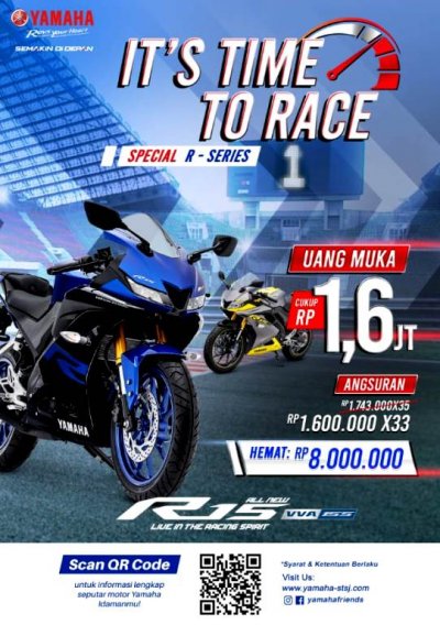 WOW, BURUAN BELI YAMAHA R15 VVA &amp; DAPATKAN HARGA SPESIAL !