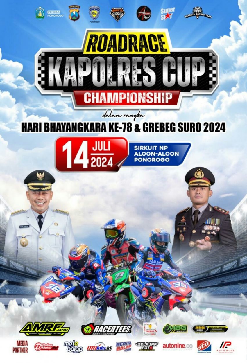 Preview - Kapolres Cup Road Race Championship 2024, Ponorogo : FIX AKAN BERTRANSFORMASI MENJADI EVENT SPEKTAKULER !