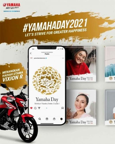 Yamaha Jatim : BAGI-BAGI HADIAH DI ULANG TAHUN YAMAHA MOTOR COMPANY KE-66