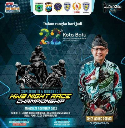 Preview - SUPERMOTO &amp; ROAD RACE KWB NIGHT RACE CHAMPIONSHIP : DITUKANGI OLEH AHLINYA, PASTI BEDA SENSASINYA !