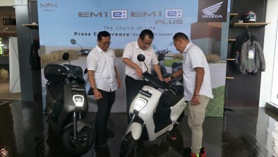 MPM Honda Jatim Siap Luncurkan Motor Ramah Lingkungan Honda EM1 e: &amp; EM1 e: Plus