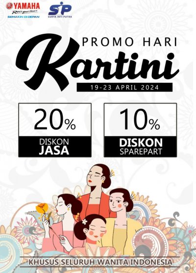 SPESIAL HARI KARTINI, YAMAHA STSJ BERIKAN APRESIASI KEPADA KONSUMEN WANITA