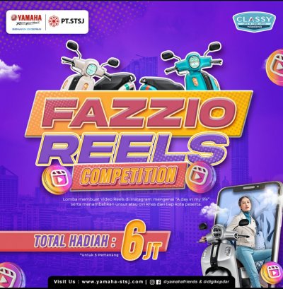 Yamaha STSJ : UMUMKAN PEMENANG FAZZIO REELS COMPETITION